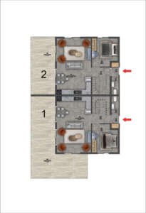 Buluş Park C Zemin Kat Plan