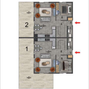 Buluş Park C Zemin Kat Plan